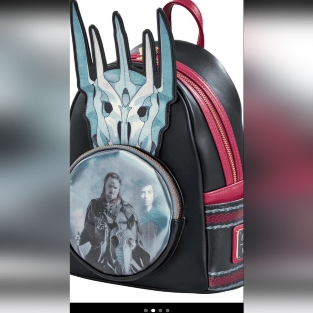 Loungefly The Lord of the Rings Sauron Lenticular Backpack